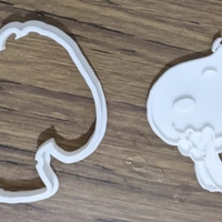 Snoopy from Peanuts cookie cutter - Thumbnail 3