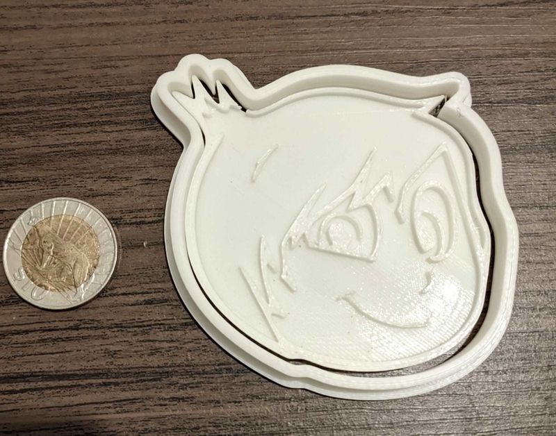 Cookie cutter of Joy from Disney's Inside Out
