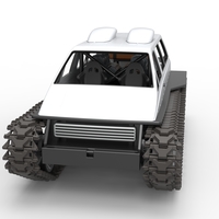 Vintage Monster tank Version 6 Scale 1:25 - Thumbnail 5