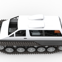 Vintage Monster tank Version 6 Scale 1:25 - Thumbnail 9