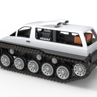 Vintage Monster tank Version 6 Scale 1:25 - Thumbnail 11