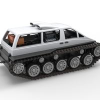 Vintage Monster tank Version 6 Scale 1:25 - Thumbnail 16