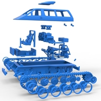 Vintage Monster tank Version 6 Scale 1:25 - Thumbnail 23