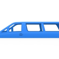 Shell for Vintage Monster tank Version 4 Scale 1:25 - Thumbnail 9