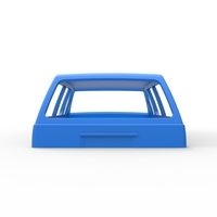 Shell for Vintage Monster tank Version 4 Scale 1:25 - Thumbnail 14