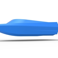 Speed boat hull Version 2 Scale 1:25 - Thumbnail 2