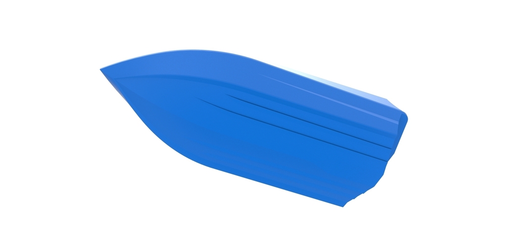 Speed boat hull Version 2 Scale 1:25 3D Print 557641