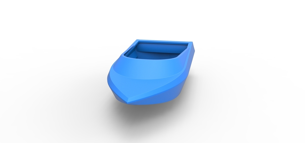 Speed boat hull Version 2 Scale 1:25 3D Print 557643