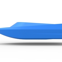 Speed boat hull Version 2 Scale 1:25 - Thumbnail 8