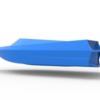 Speed boat hull Version 2 Scale 1:25 - Thumbnail 12