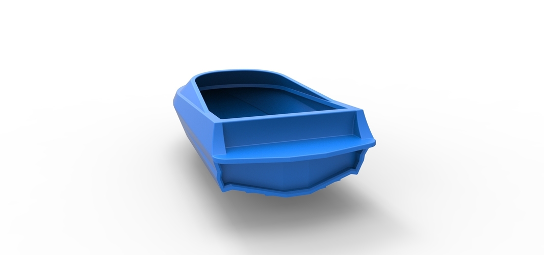 Speed boat hull Version 2 Scale 1:25 3D Print 557651