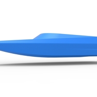 Speed boat hull Version 3 Scale 1:25 - Thumbnail 2