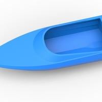 Speed boat hull Version 3 Scale 1:25 - Thumbnail 4