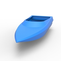 Speed boat hull Version 3 Scale 1:25 - Thumbnail 5