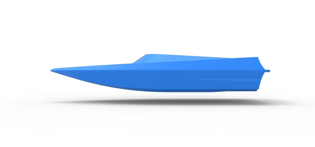 Speed boat hull Version 3 Scale 1:25 3D Print 557668