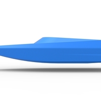 Speed boat hull Version 3 Scale 1:25 - Thumbnail 8