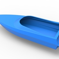 Speed boat hull Version 3 Scale 1:25 - Thumbnail 11