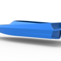 Speed boat hull Version 3 Scale 1:25 - Thumbnail 12