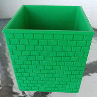 Square pencil case with brick imitation - Thumbnail 5