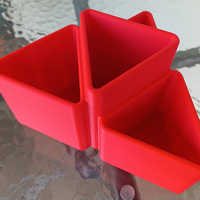 Desk organizer made of triangular prisms - Thumbnail 7