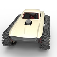 Vintage Monster tank Version 7 Scale 1:25 - Thumbnail 5