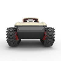 Vintage Monster tank Version 7 Scale 1:25 - Thumbnail 7