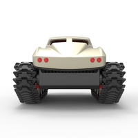 Vintage Monster tank Version 7 Scale 1:25 - Thumbnail 16