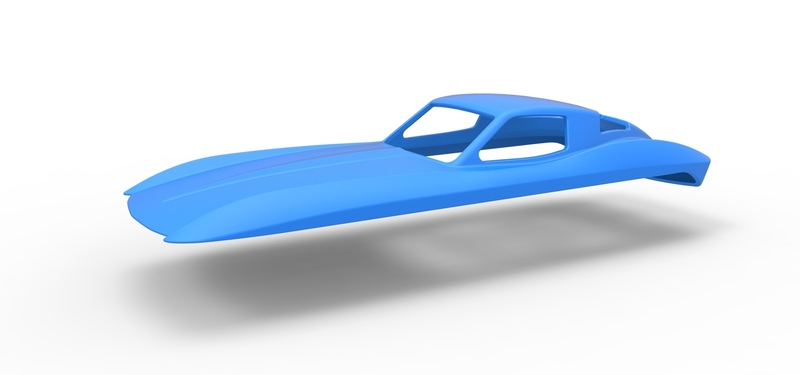 Shell for Vintage Monster tank Version 5 Scale 1:25