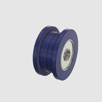 Small 624_6mm_belt_pulley 3D Printing 55784