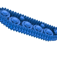 Track for Vintage Monster tank Version 3 Scale 1:25 - Thumbnail 3