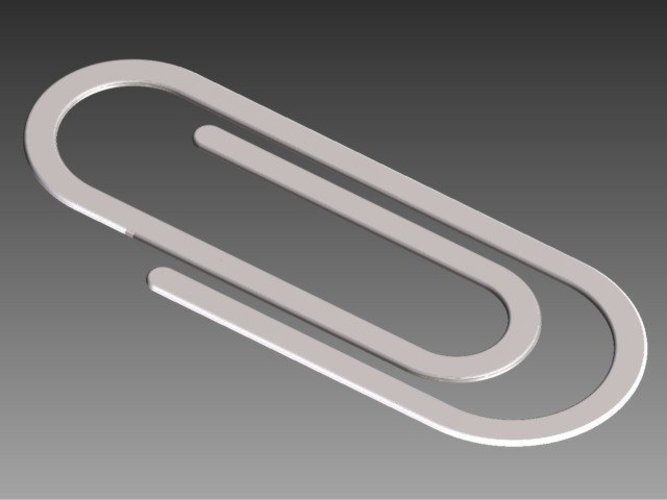 Paper Clip 3D Print 55797