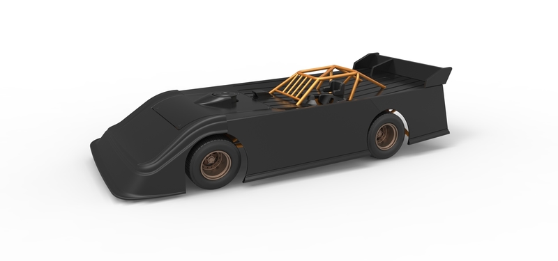 Super Dirt Late model Version 2 Scale 1:25