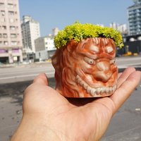獅子座花盆 Leo- flowerpot - Thumbnail 1