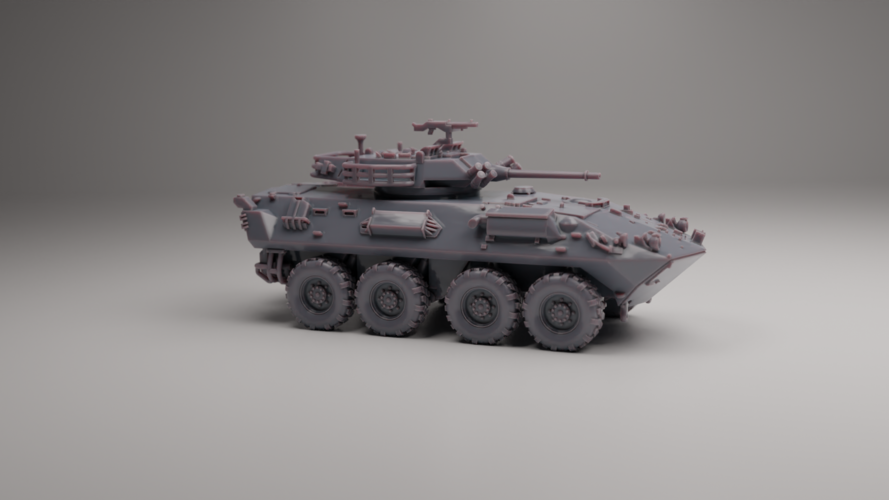 ASLAV 8X8 3D Print 558039