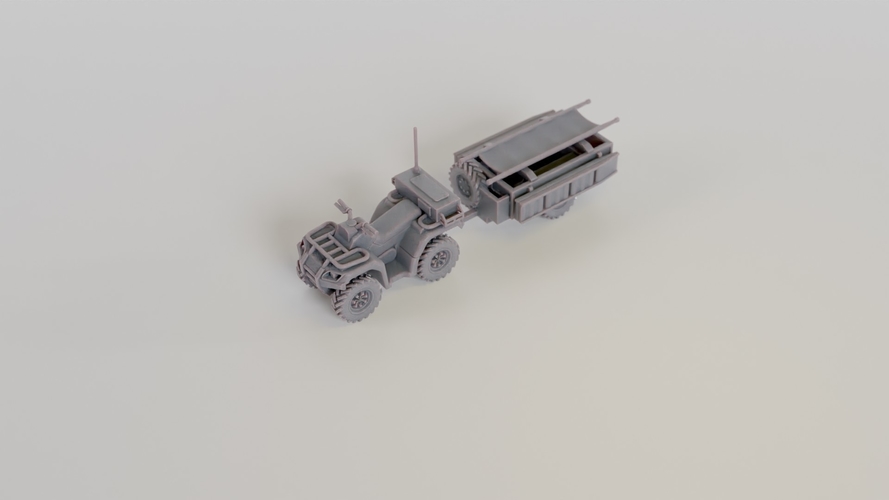 QUAD BIKE WITH TRAILER