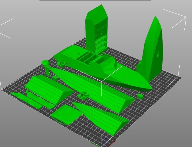 CCV MILITARY SPEED BOAT (FULL HULL AND WATERLINE) 3D Print 558069