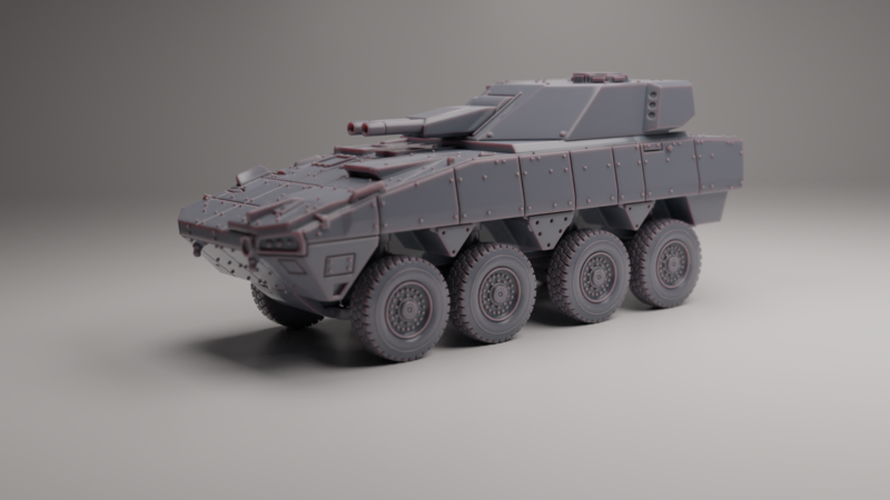HAVOC 8X8 TWIN MORTAR
