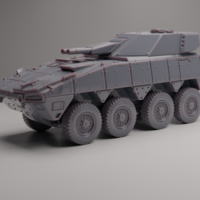 HAVOC 8X8 TWIN MORTAR - Thumbnail 1