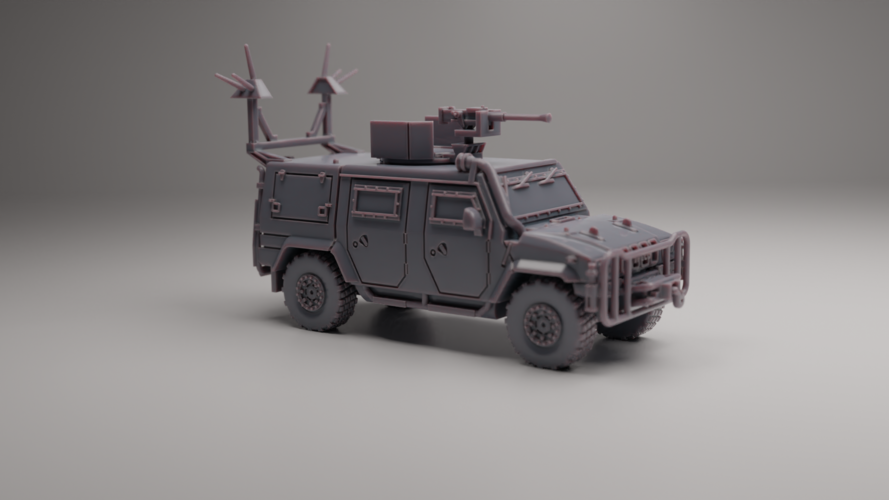 IVECO LMV 3D Print 558085