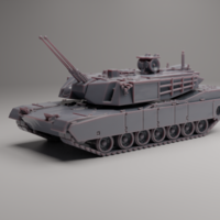 M1 ABRAMS AGDS TANK DESTROYER - Thumbnail 3