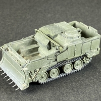 Small M9 ARMORED COMBAT EARTHMOVER ACE 3D Printing 558109