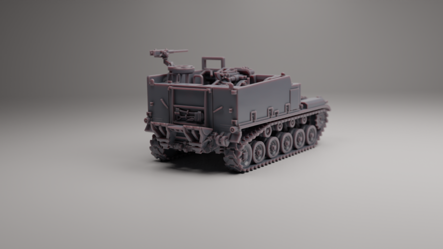 M44 SELF-PROPELLED HOWITZER 3D Print 558114