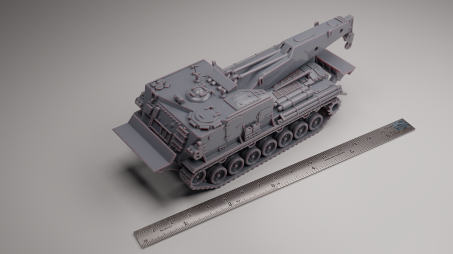 M51 HEAVY RECOVERY VEHICLE 3D Print 558116