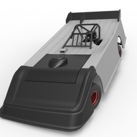 Super Dirt Late model while turning Version 2 Scale 1:25 - Thumbnail 5