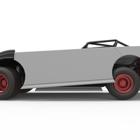 Super Dirt Late model while turning Version 2 Scale 1:25 - Thumbnail 8