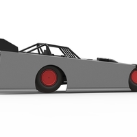 Super Dirt Late model while turning Version 2 Scale 1:25 - Thumbnail 19