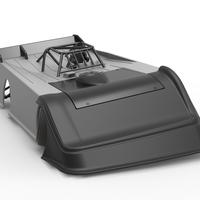 Super Dirt Late model while turning Version 2 Scale 1:25 - Thumbnail 22