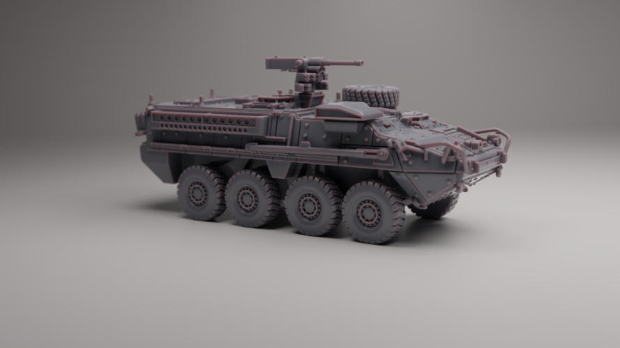 M1126 INFANTRY CARRIER VEHICLE 3D Print 558178