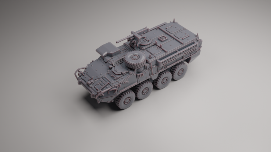 M1126 INFANTRY CARRIER VEHICLE 3D Print 558180