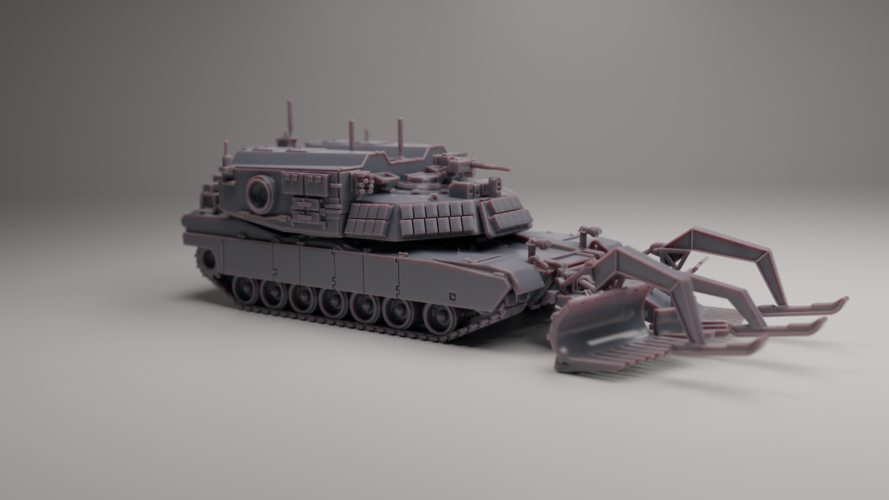 M1150 ASSAULT BREACHER VEHICLE (ABV) 3D Print 558182